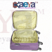 OkaeYa Safari Fabric 59 cms Purple Soft Sided Carry-On (TETRA 4W 59 PURPLE)